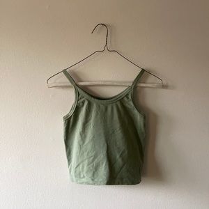 ARQ Crop Tank in Celadon S